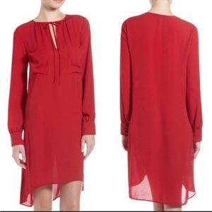 BCBGMaxAzria “Darrell” Shift Dress - Red - Size XXS